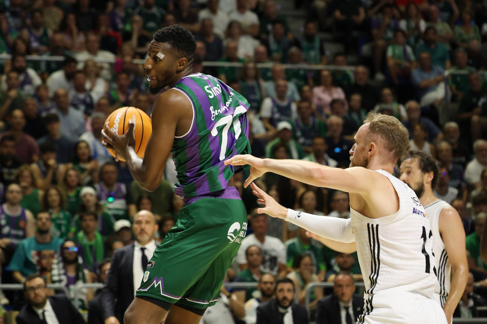 El Unicaja-Real Madrid, en fotos