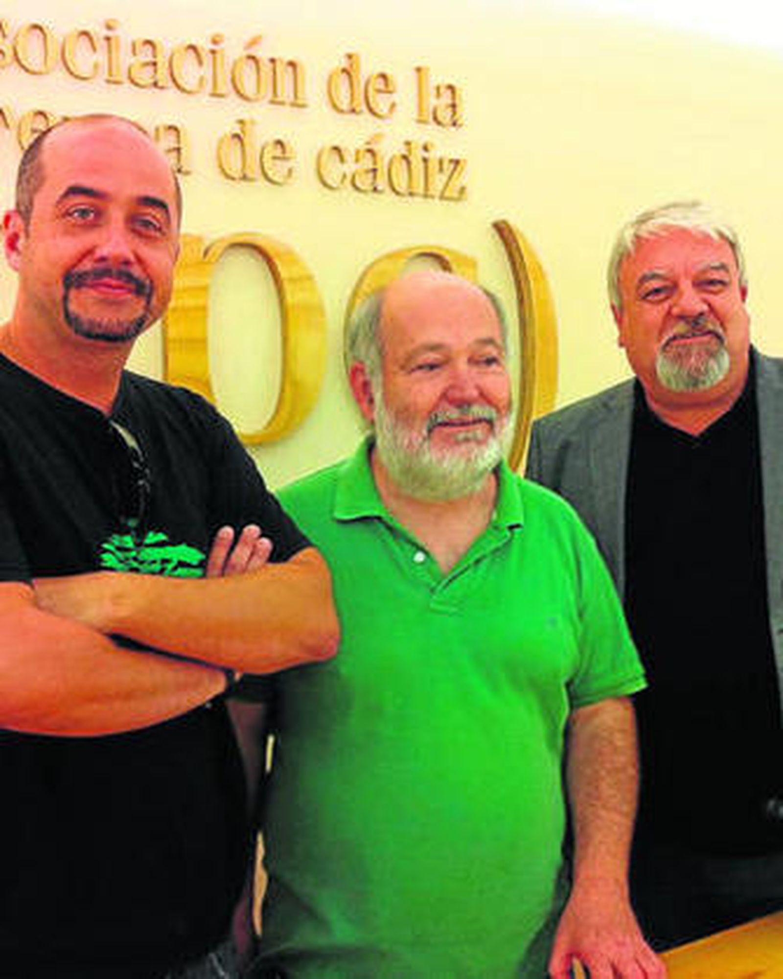 De izquierda a derecha, Lorenzo Benítez, Rafael Lara e Iñaki Errazkin.