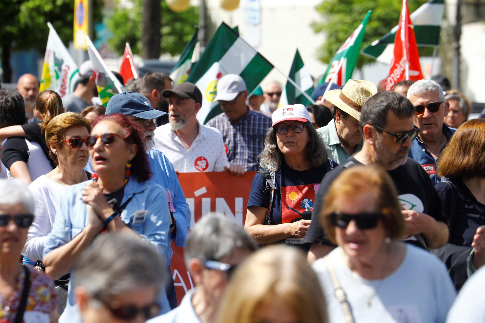 Todas las imágenes de la manifestación del 1 de mayo en Córdoba Todas las imágenes de la manifestación del 1 de mayo en Córdoba