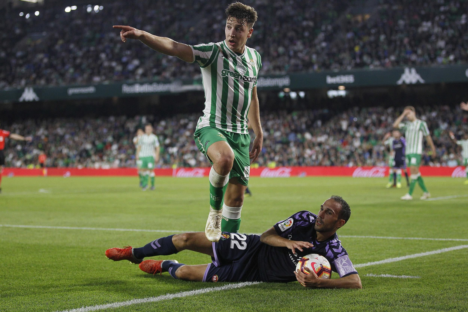 Las imágenes del Betis-Valladolid