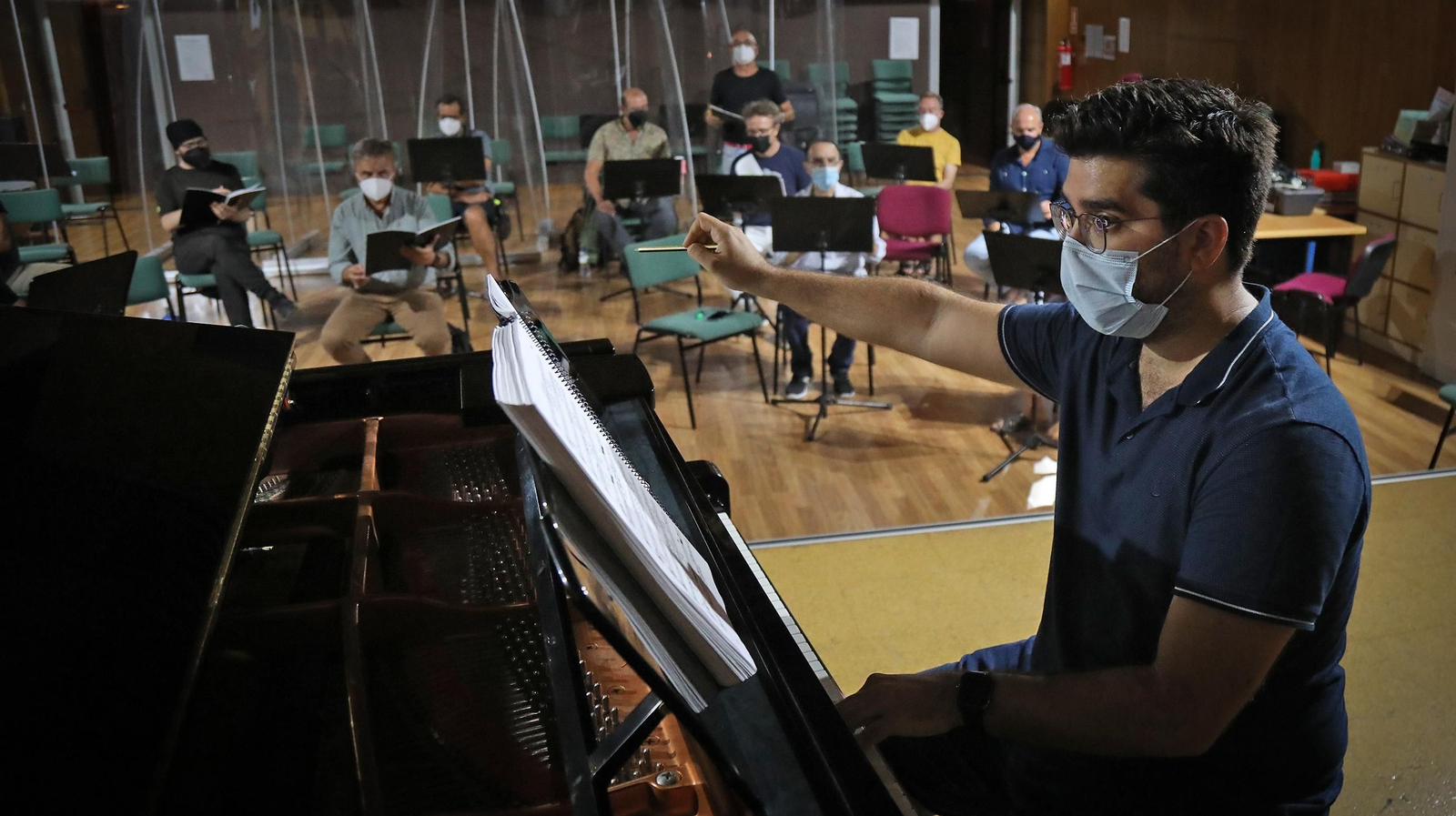 Ensayo del coro del Villamarta y nuevas audiciones