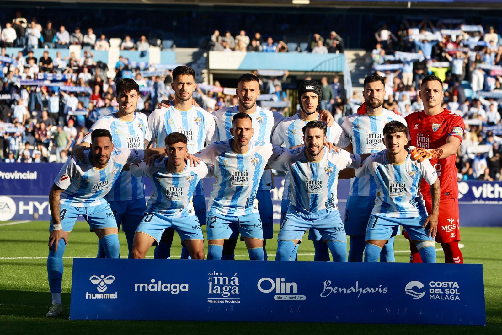 Once en el Málaga-Almería.