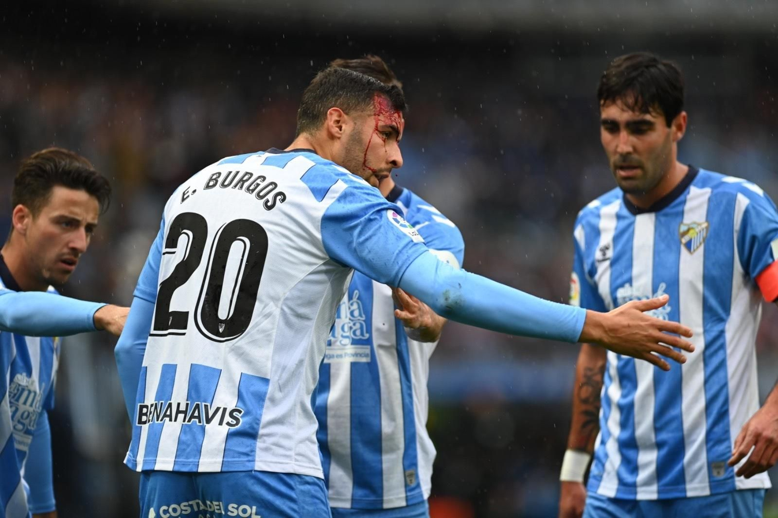 El Málaga CF-Racing, en fotos