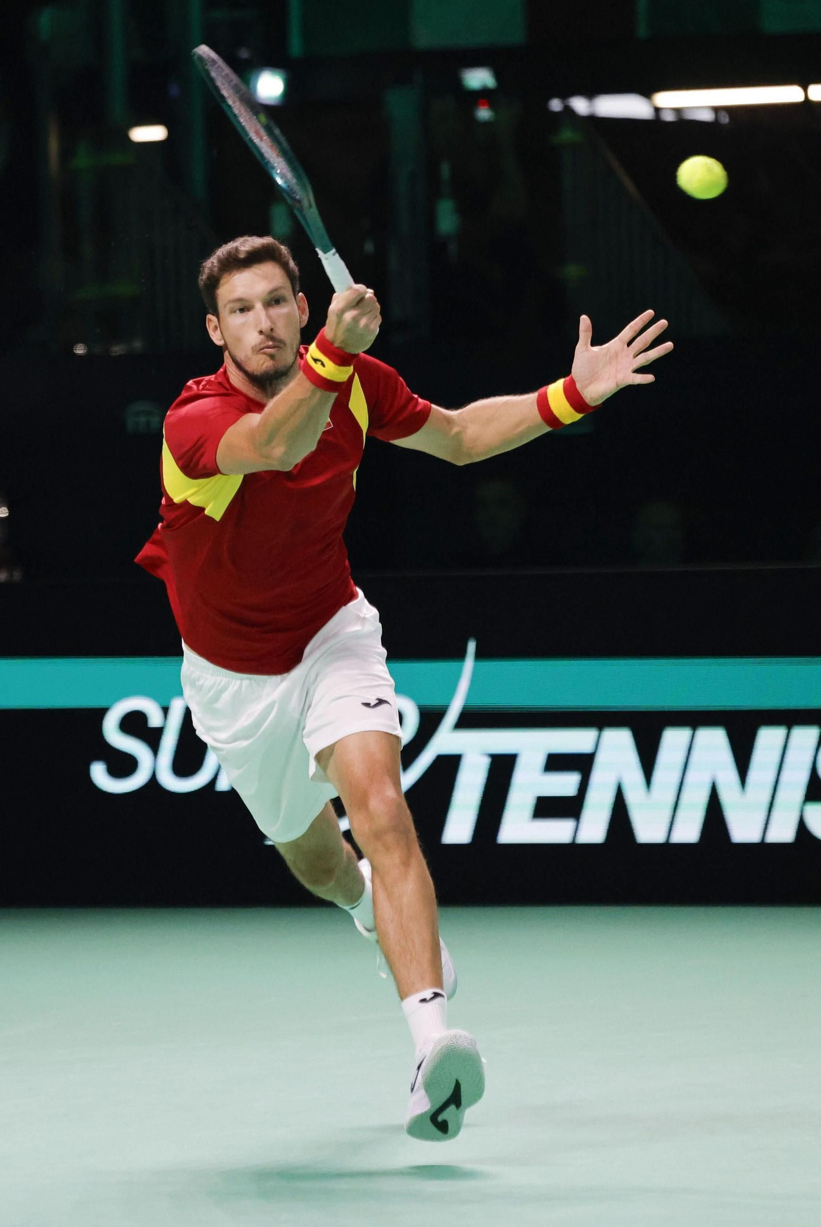 Las fotos de la final de la Copa Davis Italia-España