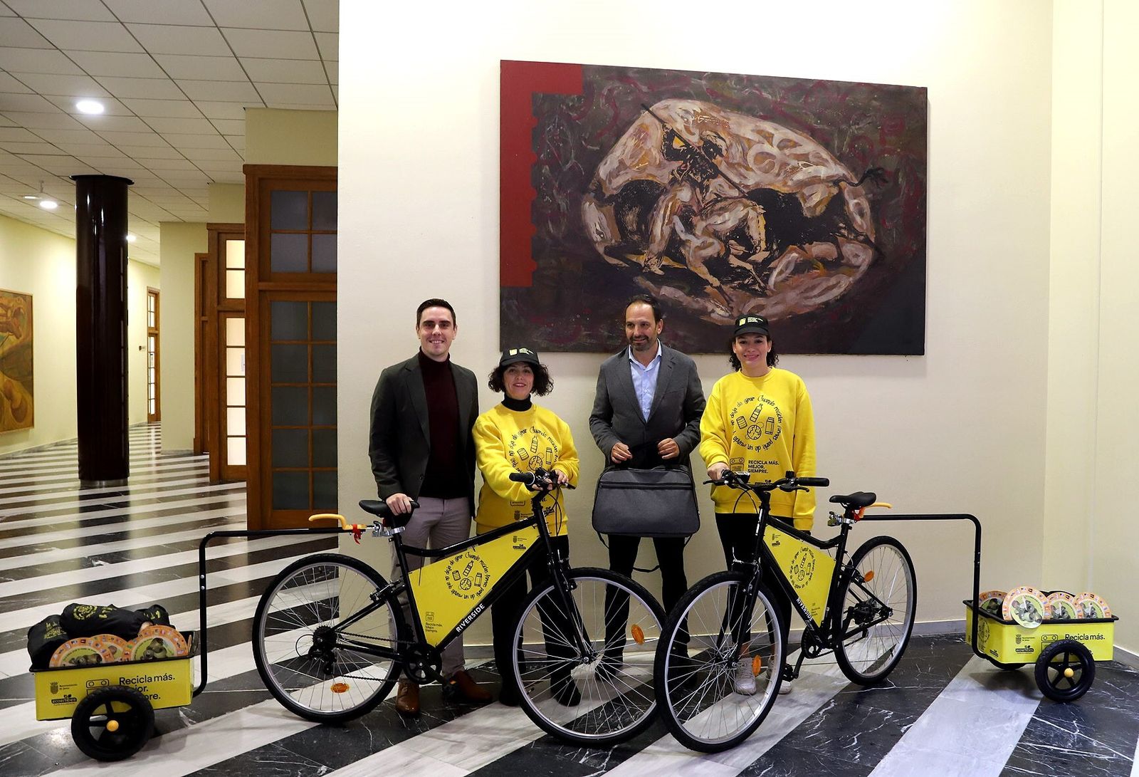 Jaime Espinar y Antonio López, de Ecoembes Andalucía