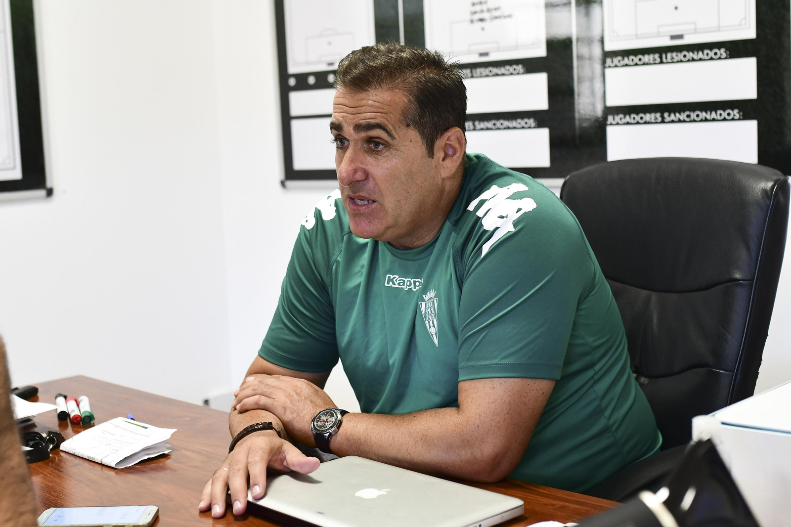 José Ramón Sandoval, en su despacho de El Arcángel.