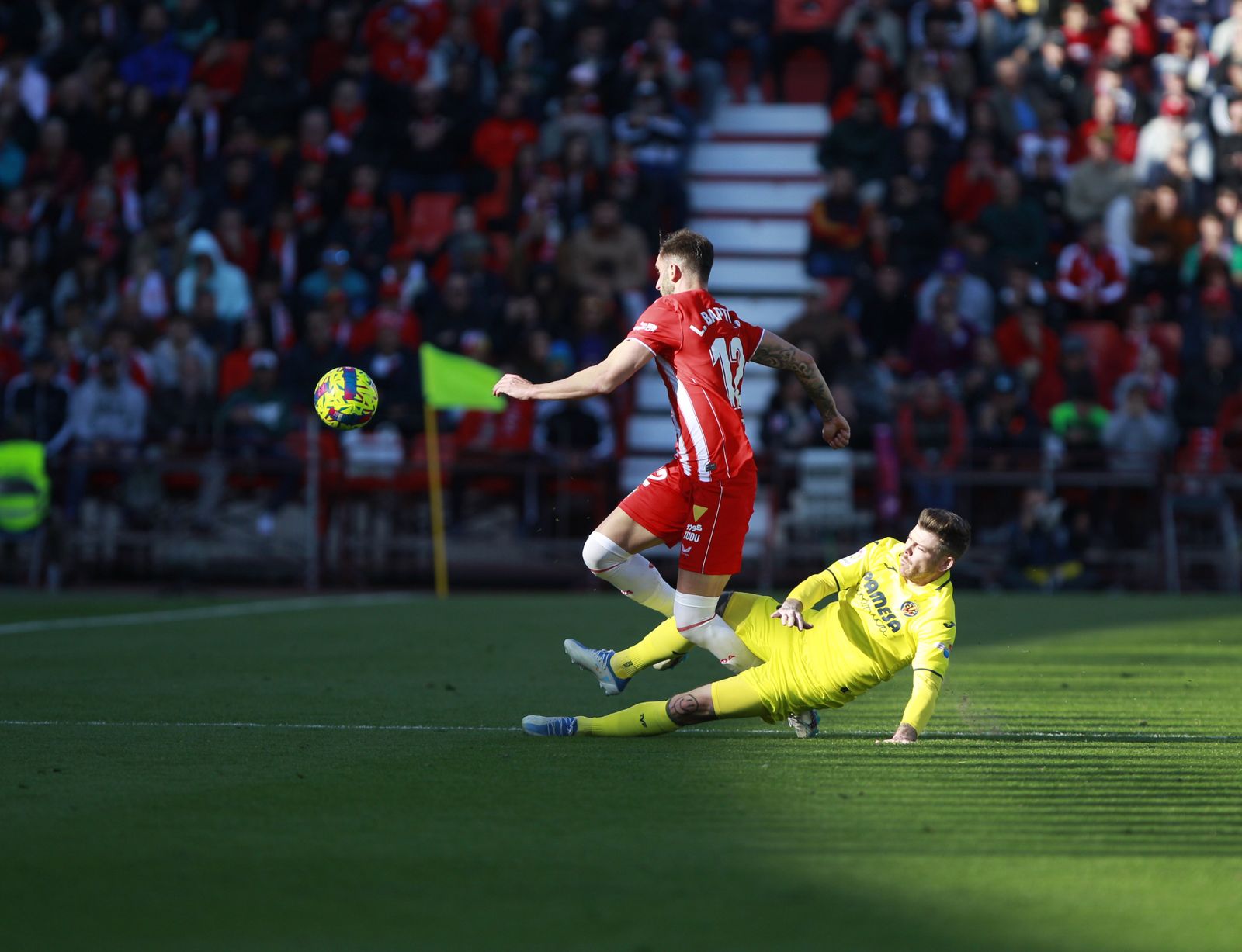 Imágenes de la derrota de la U.D. Almería ante el Villarreal por 0 a 2