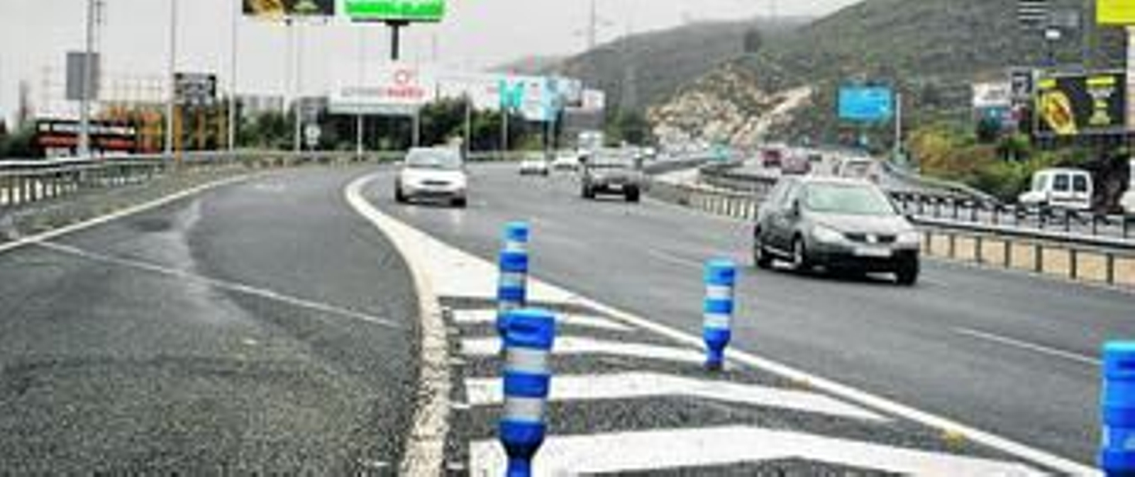 Zona en la que se produjo el accidente.