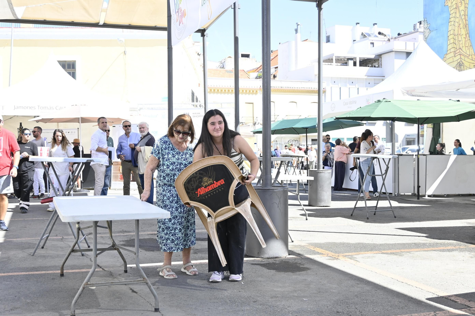 Las mejores imágenes de la inauguración de la Feria de la Tapa, en Huelva