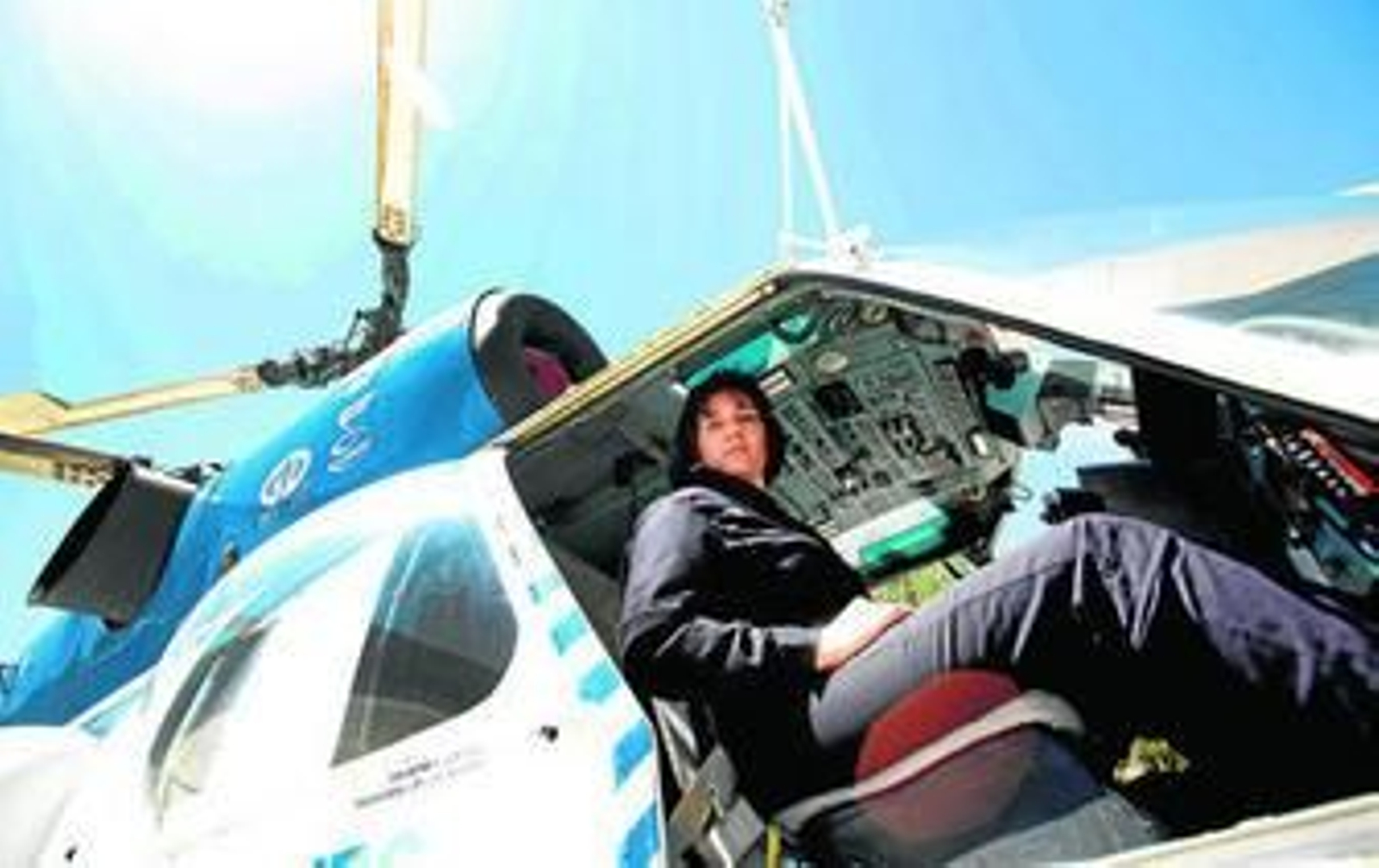 Nuria Anguera, momentos antes de la entrevista en el Cedefo de La Resinera, en las Sierras de Tejeda, Almijara y Alhama de Granada.