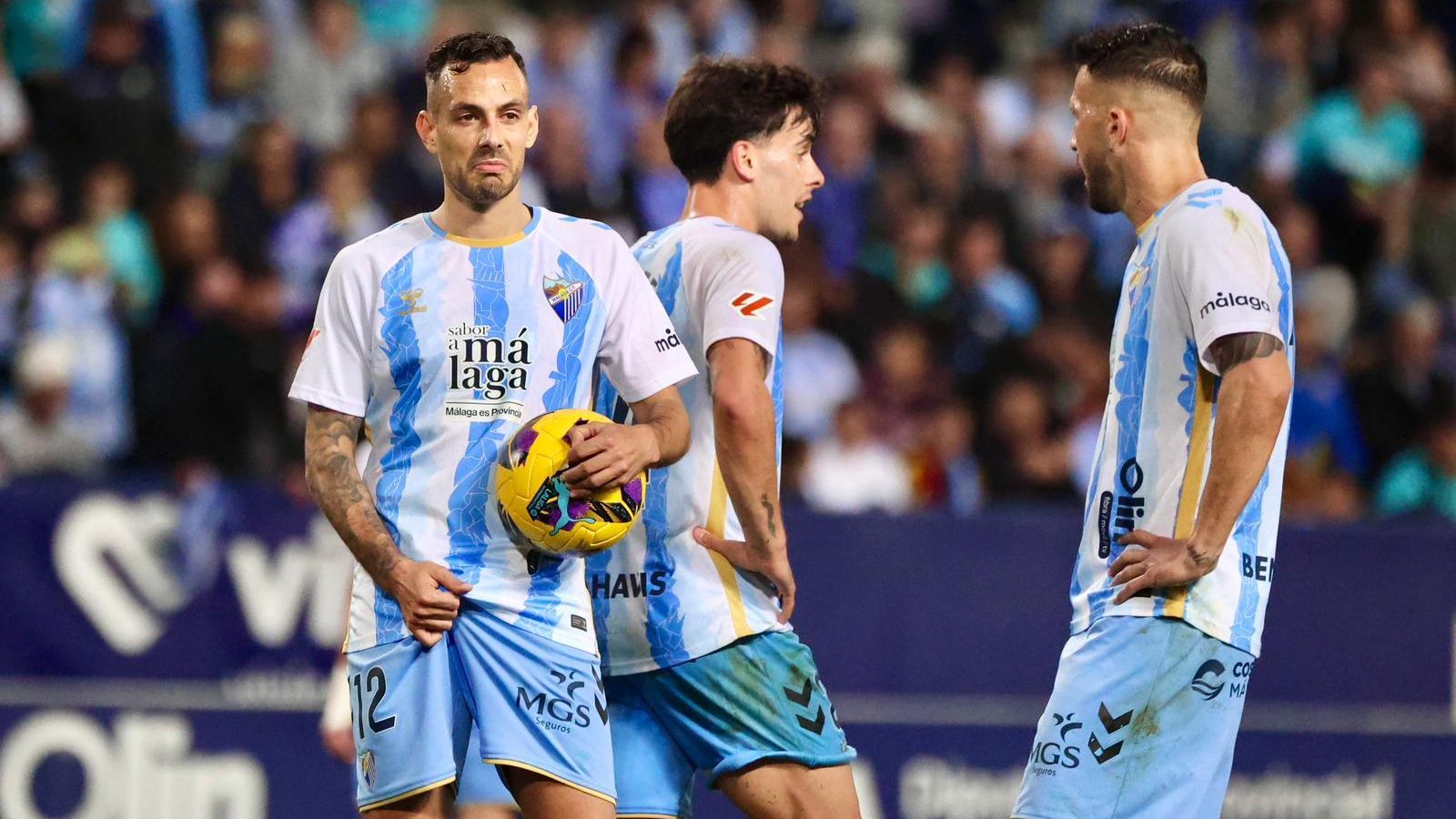 Las fotos del Málaga CF-Real Zaragoza