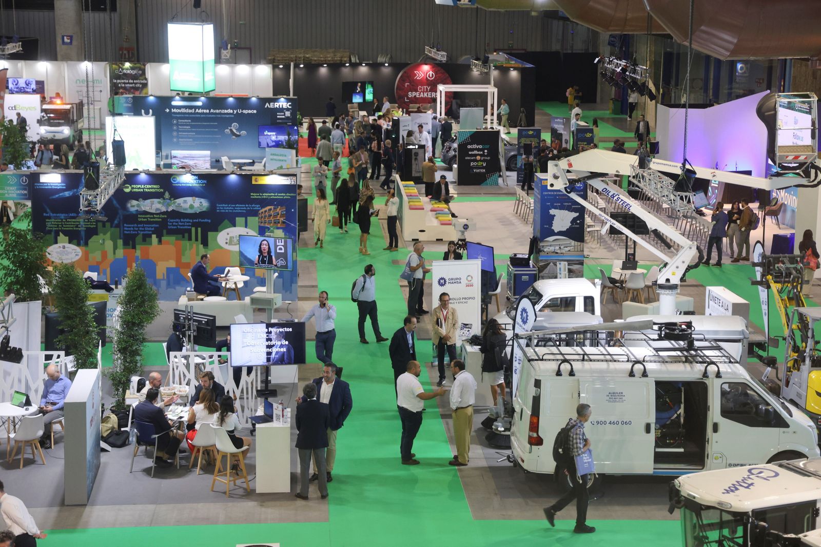 Una imagen de la pasada edición de Greencities.