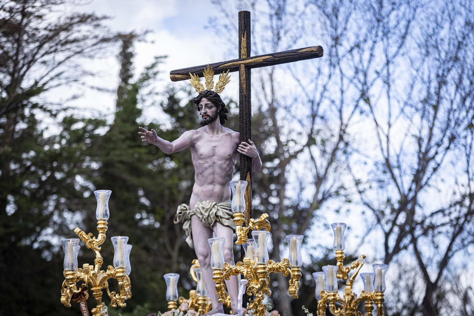 Las imágenes de la hermandad de la Resurrección en la Semana Santa de San Fenrando 2025