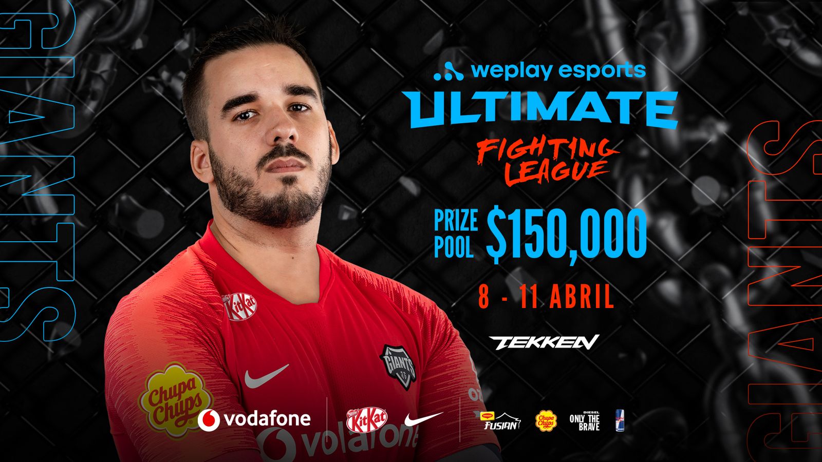 El malagueño Caiper, único español en el mayor torneo de Tekken 7 del mundo.