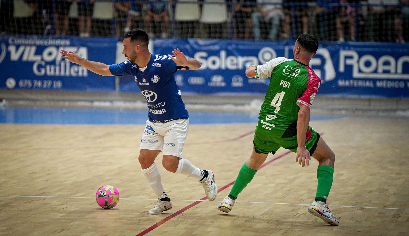 Imágenes del partido de futbolsala entre el Xerez Toyota - Cádiz Virgili