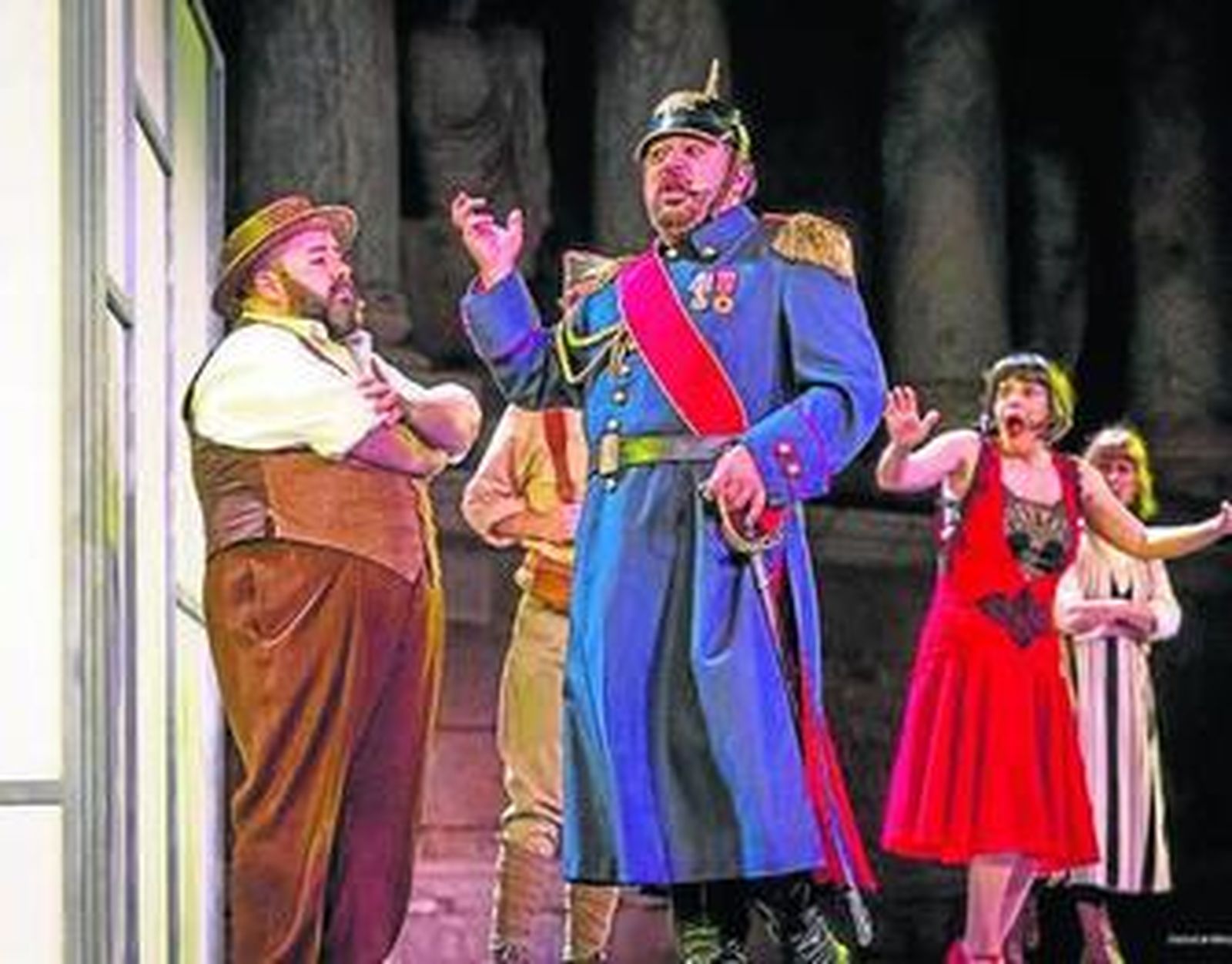 Pepón Nieto, durante un momento de 'El Eunuco'.