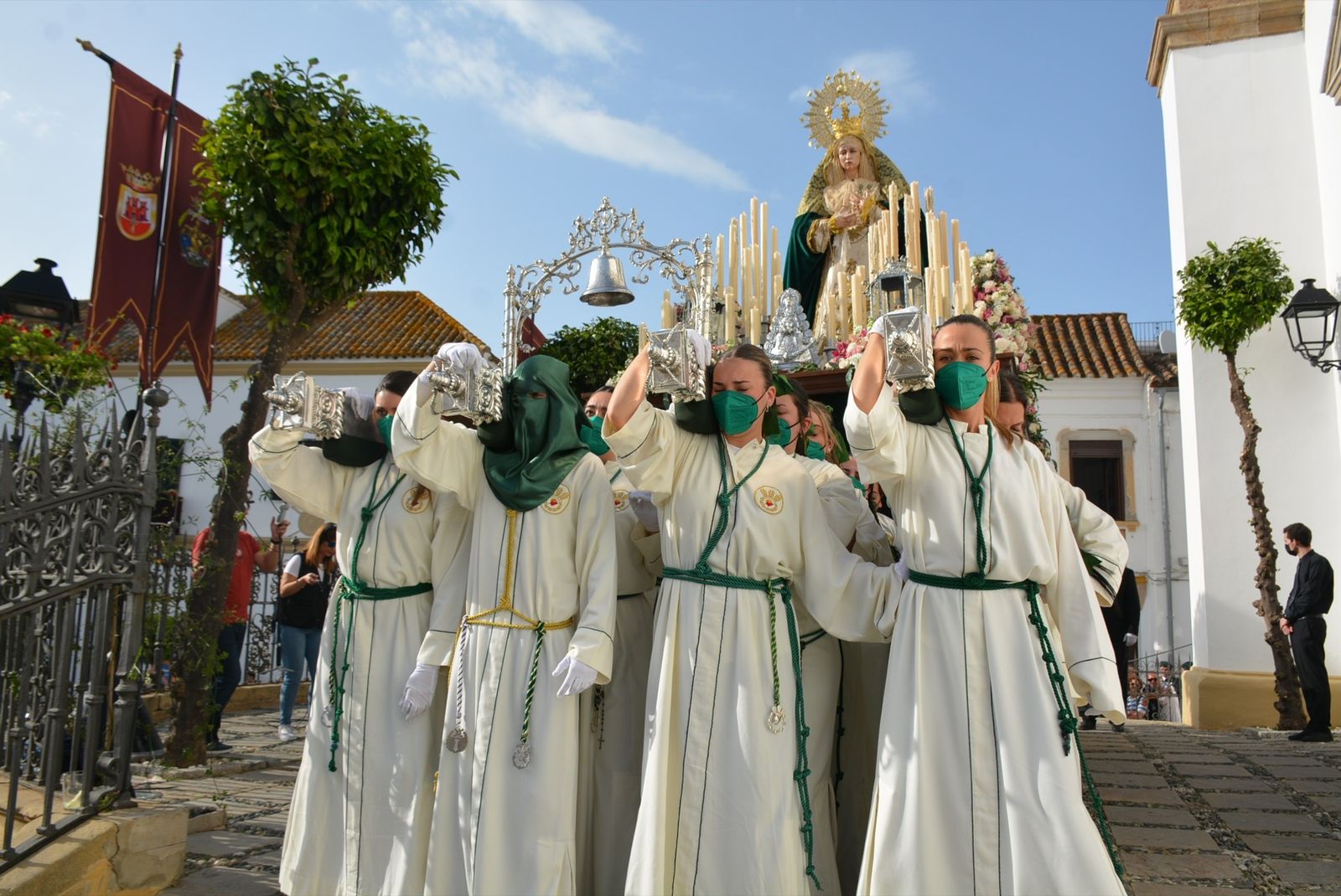 Las fotos del Viernes Santo en San Roque: la Magna del Santo Entierro
