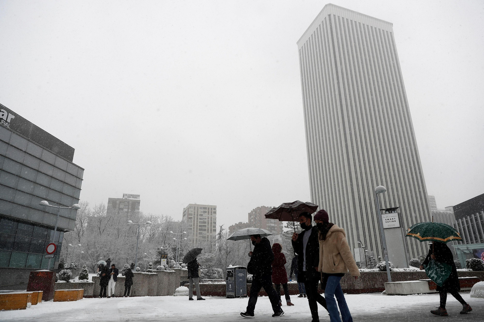 Las imágenes blancas que ha dejado la nieve en toda España