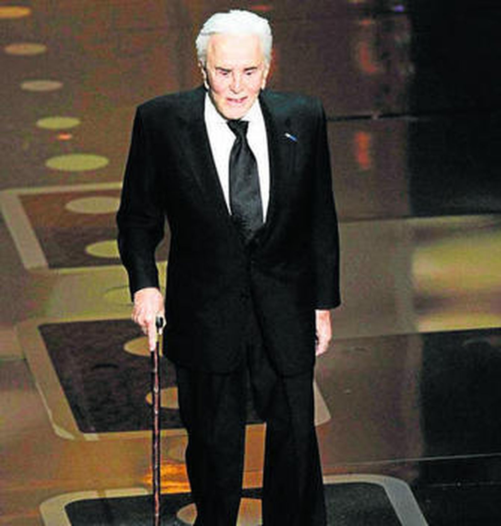 Kirk Douglas, en la última gala de los Oscar.