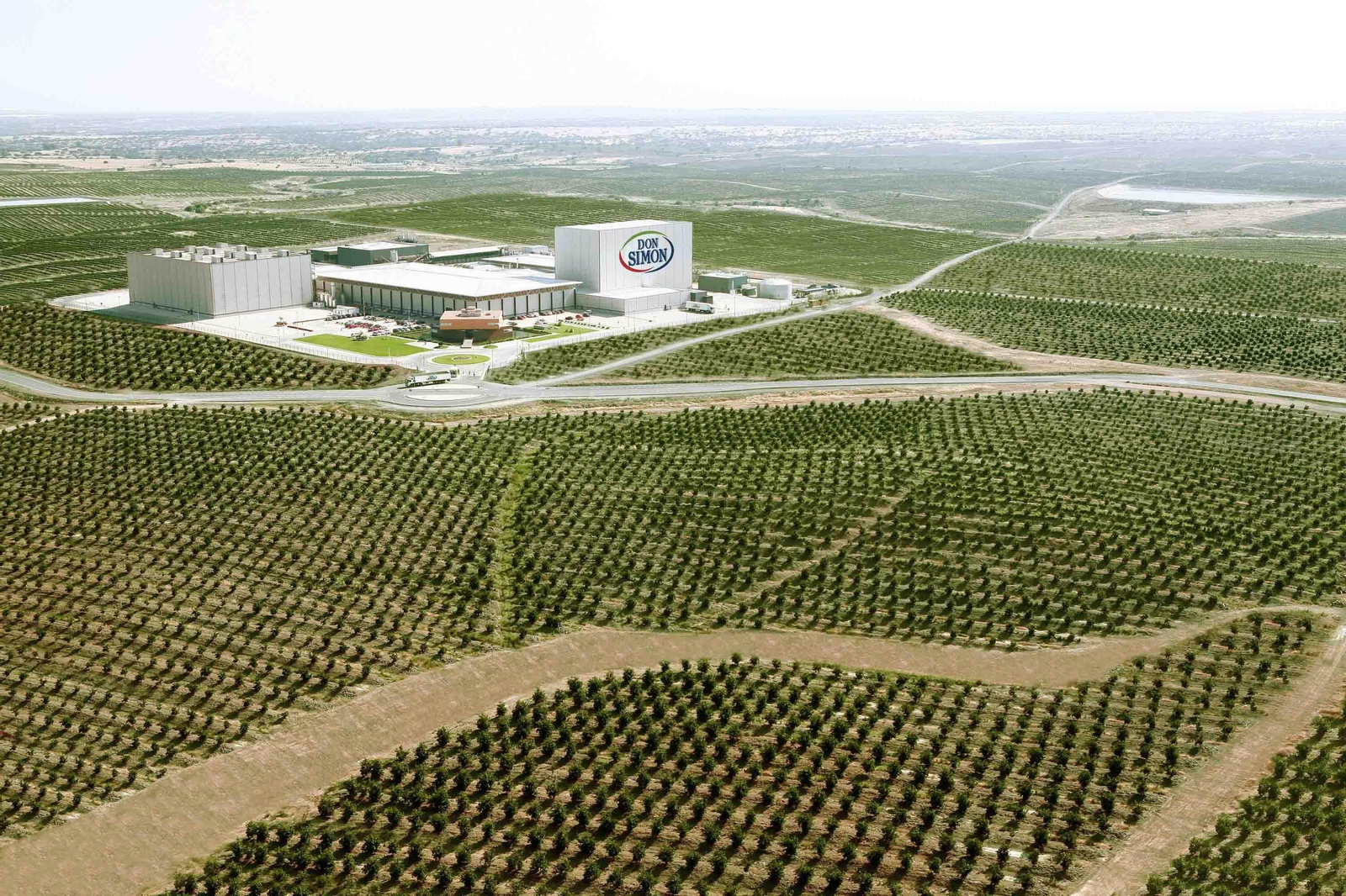 Planta de producción de García Carrión en la provincia de Huelva.