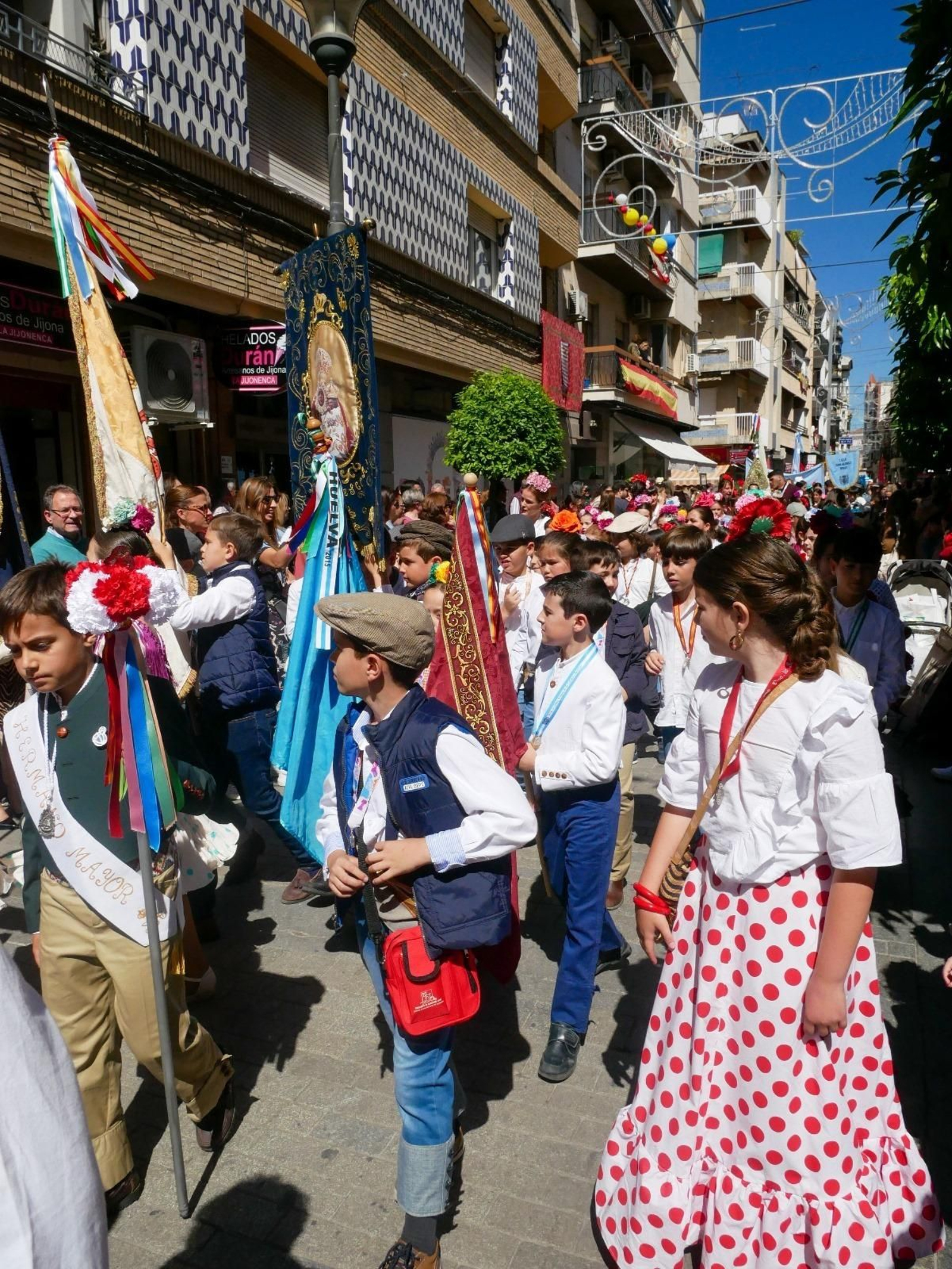 En imágenes: Romería escolar en los centros educativos de Andújar