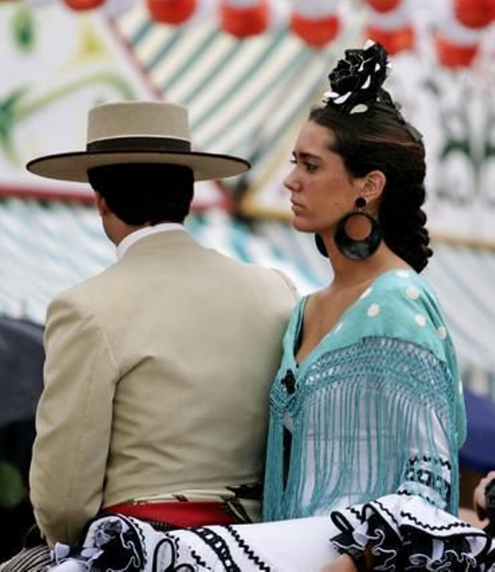 La lluvia no impidió la fiesta el Miércoles de Feria.

Foto: Victoria Hidalgo