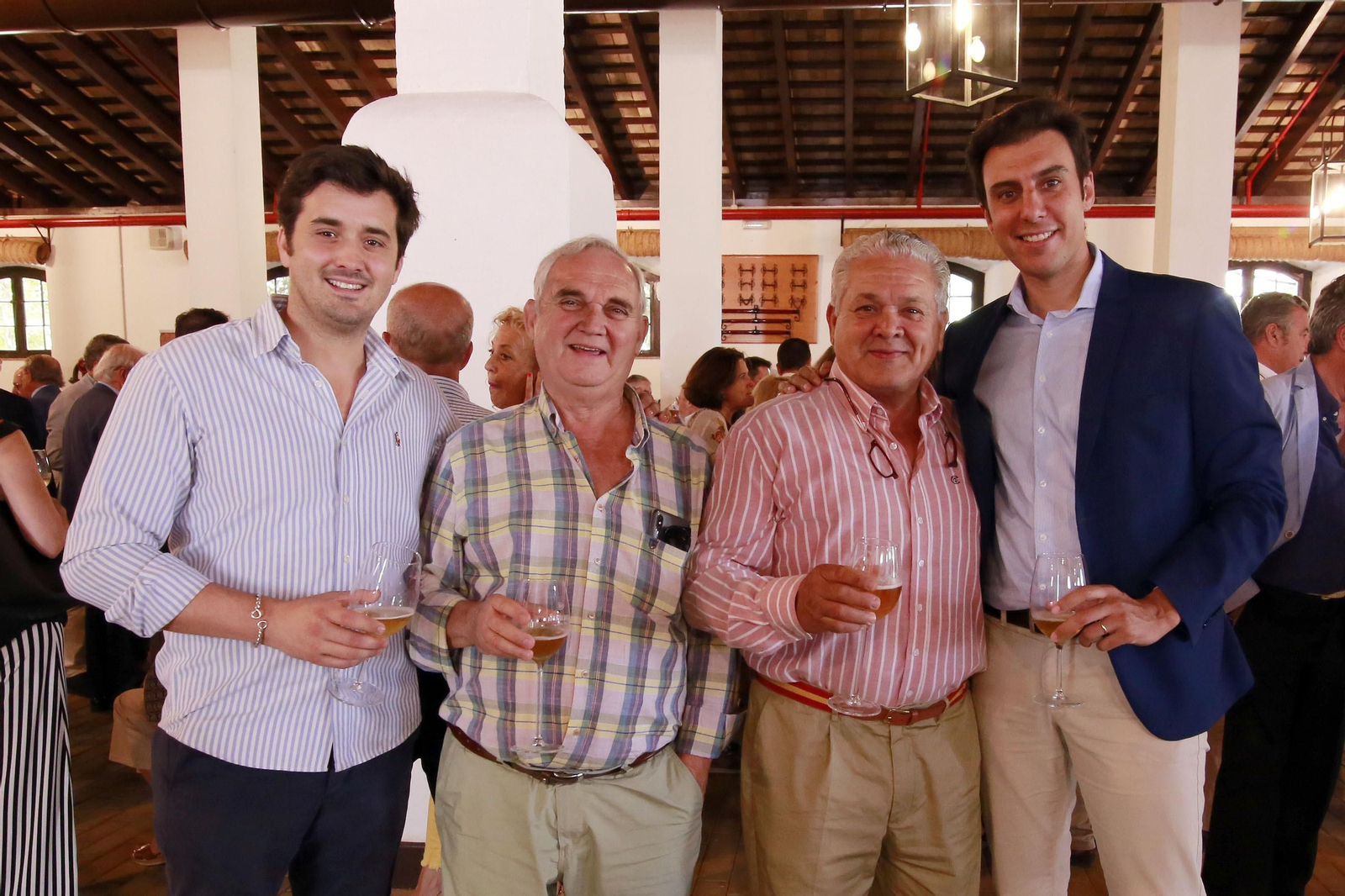 Presentación de la Carrera de Caballos de Sanlucar en el Museo de Enganches de Jerez
