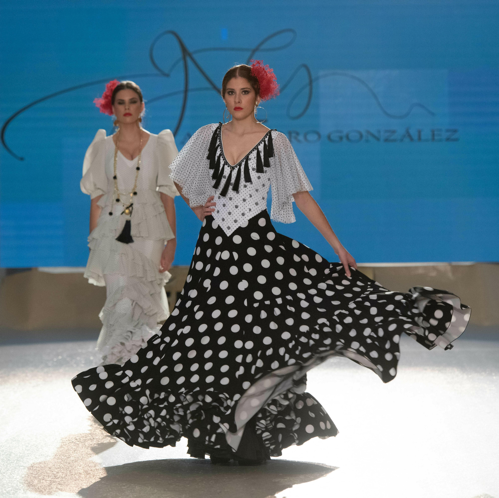 Desfile Alejandro González en Lepe Loves Flamenco 2020
