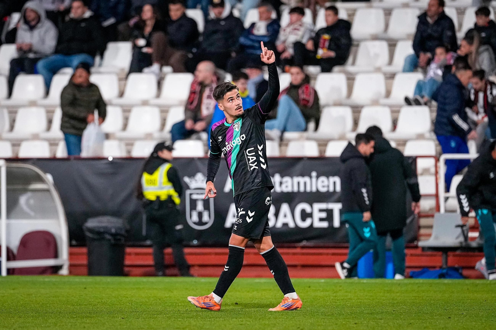 Albacete-Málaga CF, en fotos