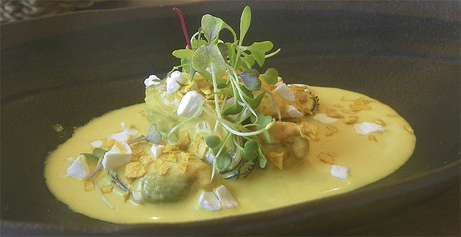 Uno de los platos del restaurante