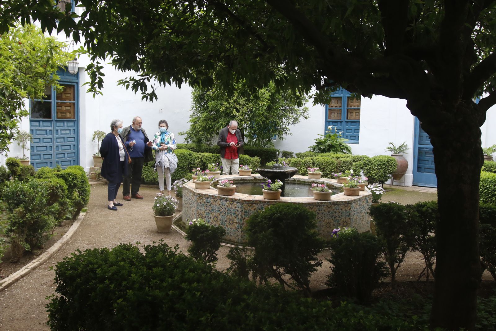 La jornada de puertas abiertas del Palacio de Viana, en imágenes