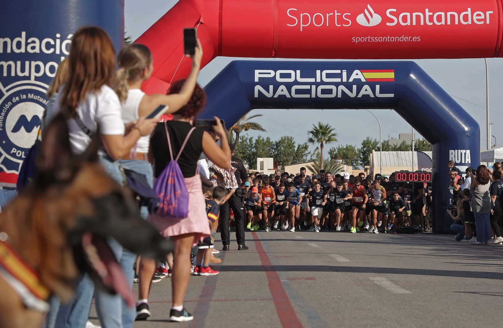 Las fotos de la II Ruta 091 de la Policía Nacional de La Línea