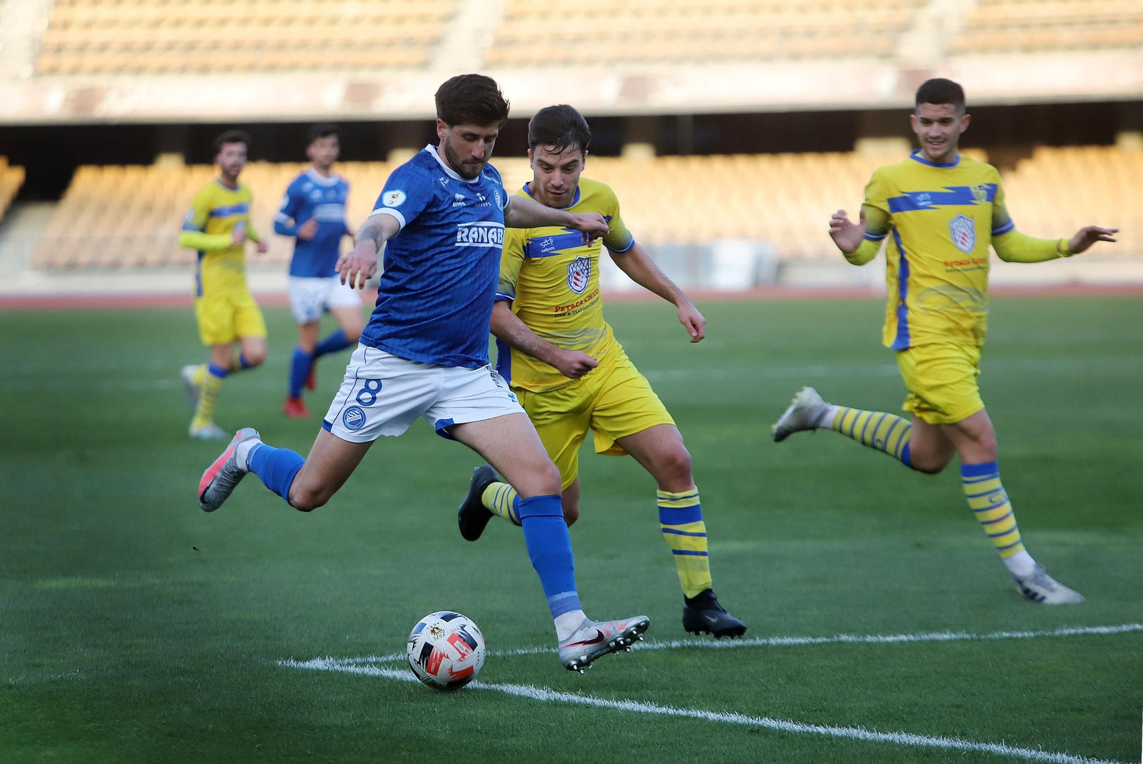 Imágenes del partido entre el Xerez DFC-Conil