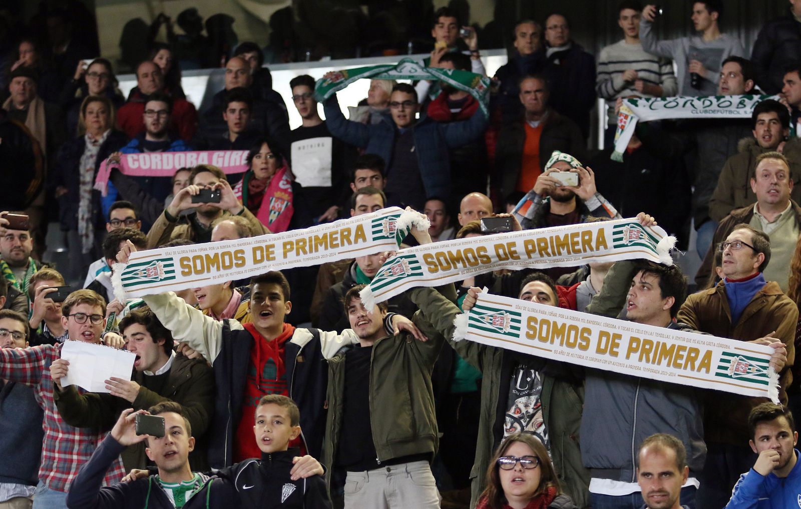 Las imágenes del Córdoba-Málaga