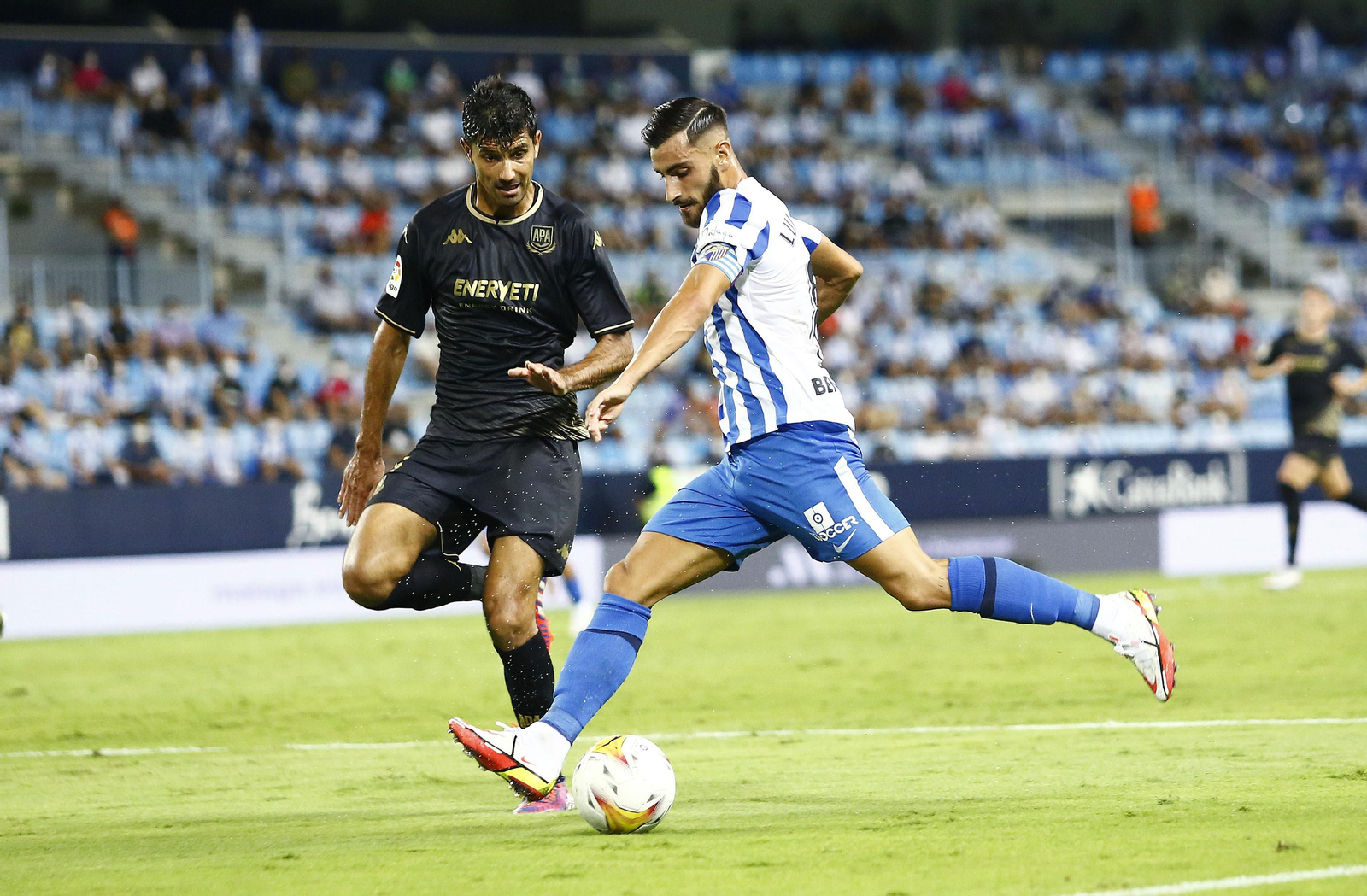 Luis Muñoz, durante un partido esta temporada. Luis Muñoz, durante un partido esta temporada.