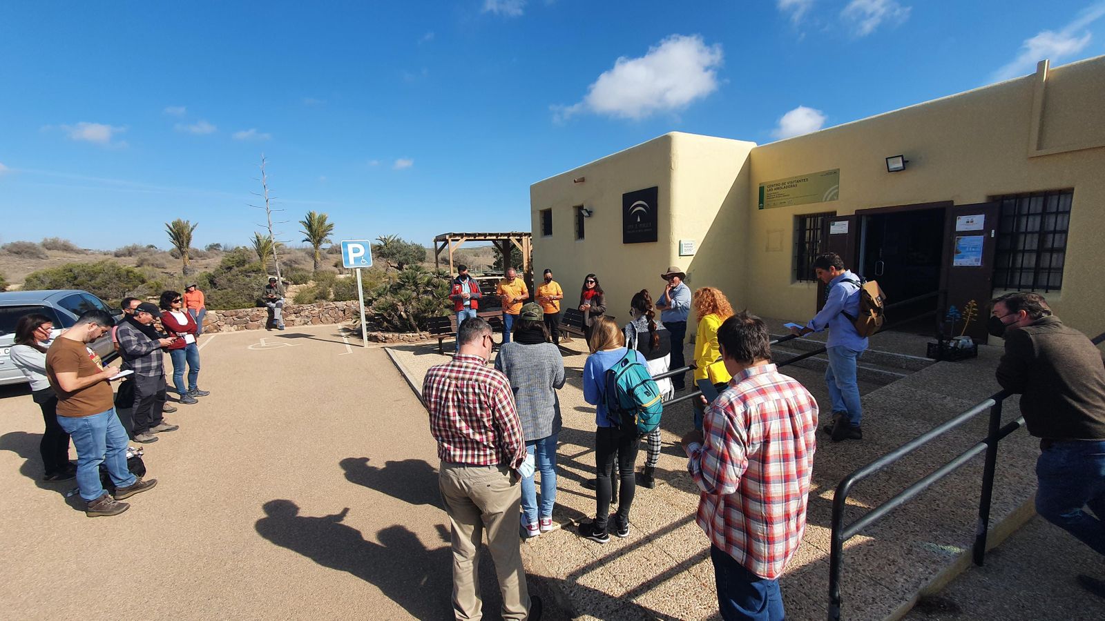 Centro de visitantes de Las Amoladeras.