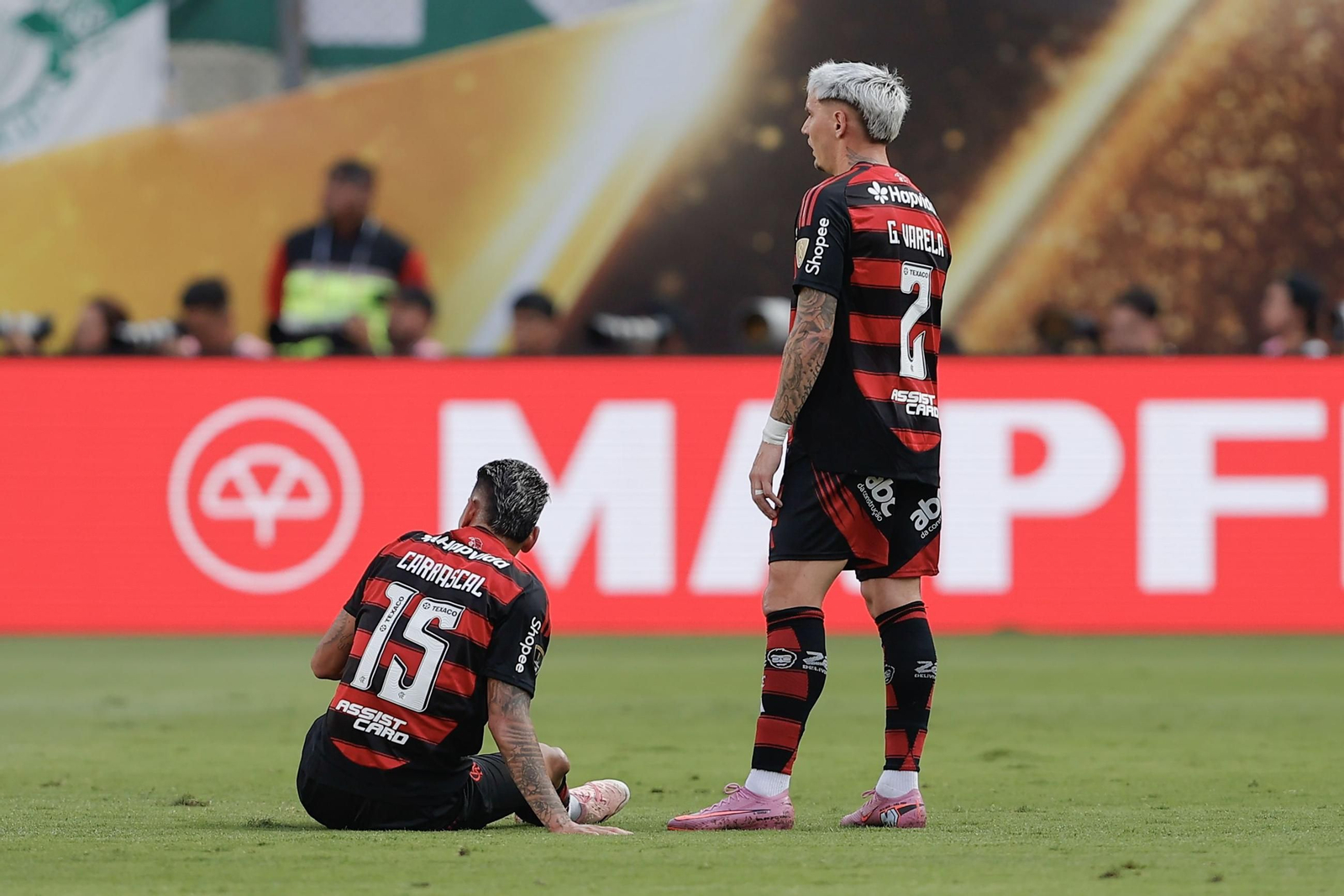 Las fotos de la final de la Copa Libertadores con triunfo de Flamengo sobre Palmeiras