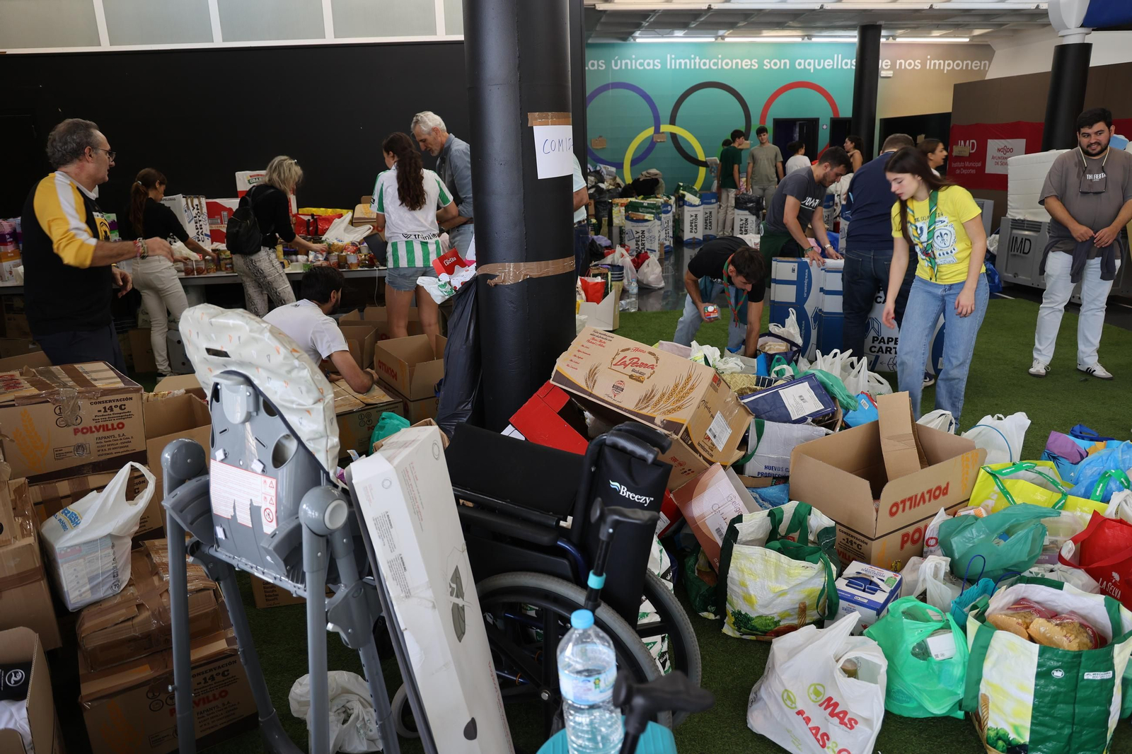 Recogida de alimentos para Valencia