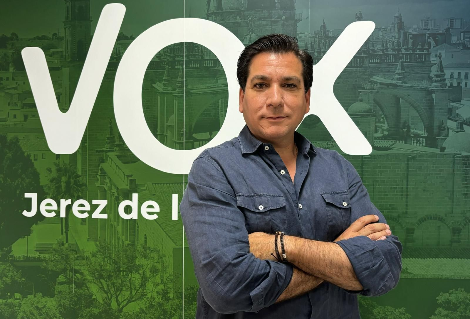 Antonio Fernández, concejal de Vox en Jerez.