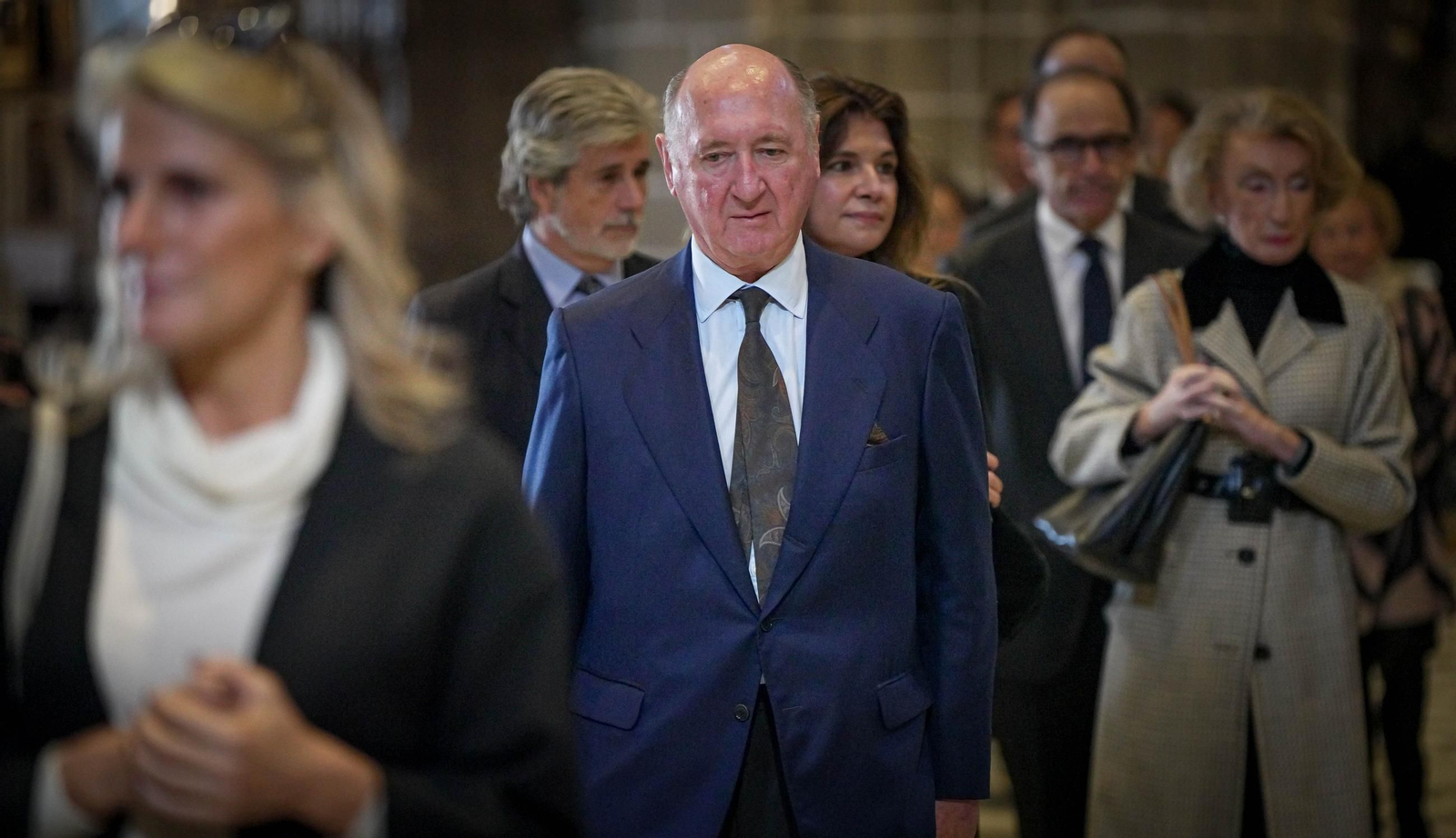 Imágenes del funeral de Álvaro Domecq en la catedral de Jerez