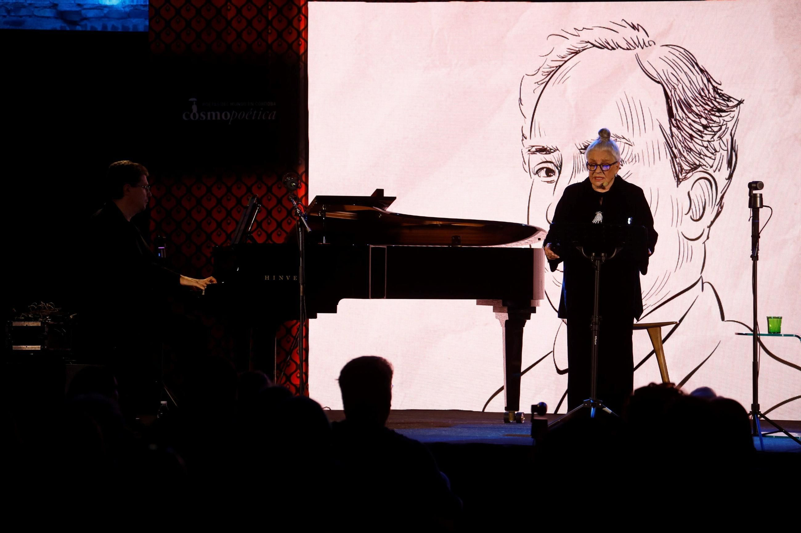 El homenaje de Lola Herrera a sus poetas predilectos en Cosmopoética, en imágenes