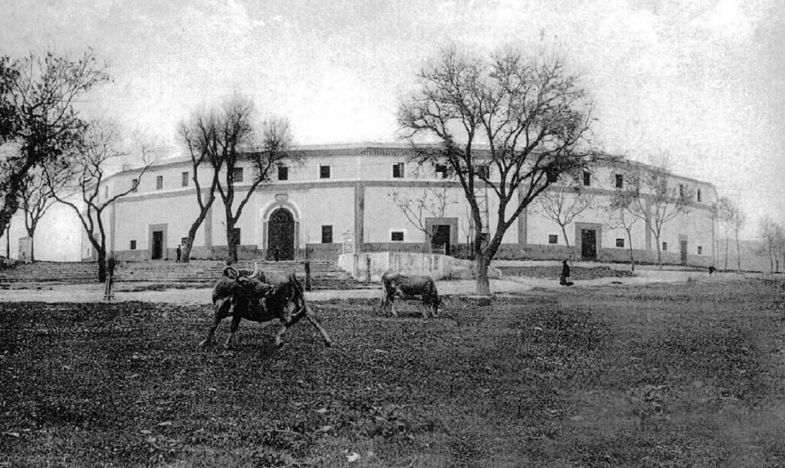 La desaparecida plaza de toros de La Perseverancia.
