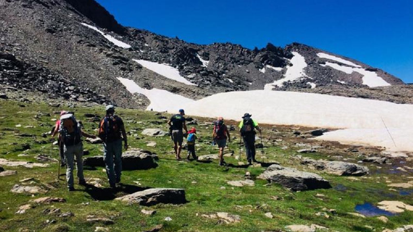 Sierra Nevada en el deshielo