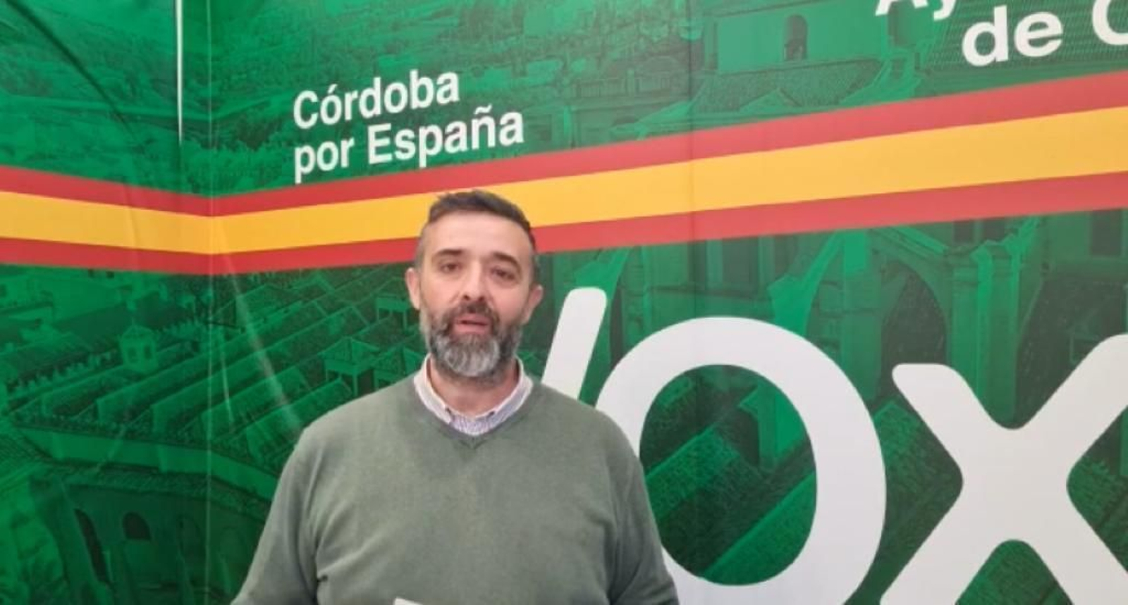 El edil de Vox en el Ayuntamiento, Rafael Saco.