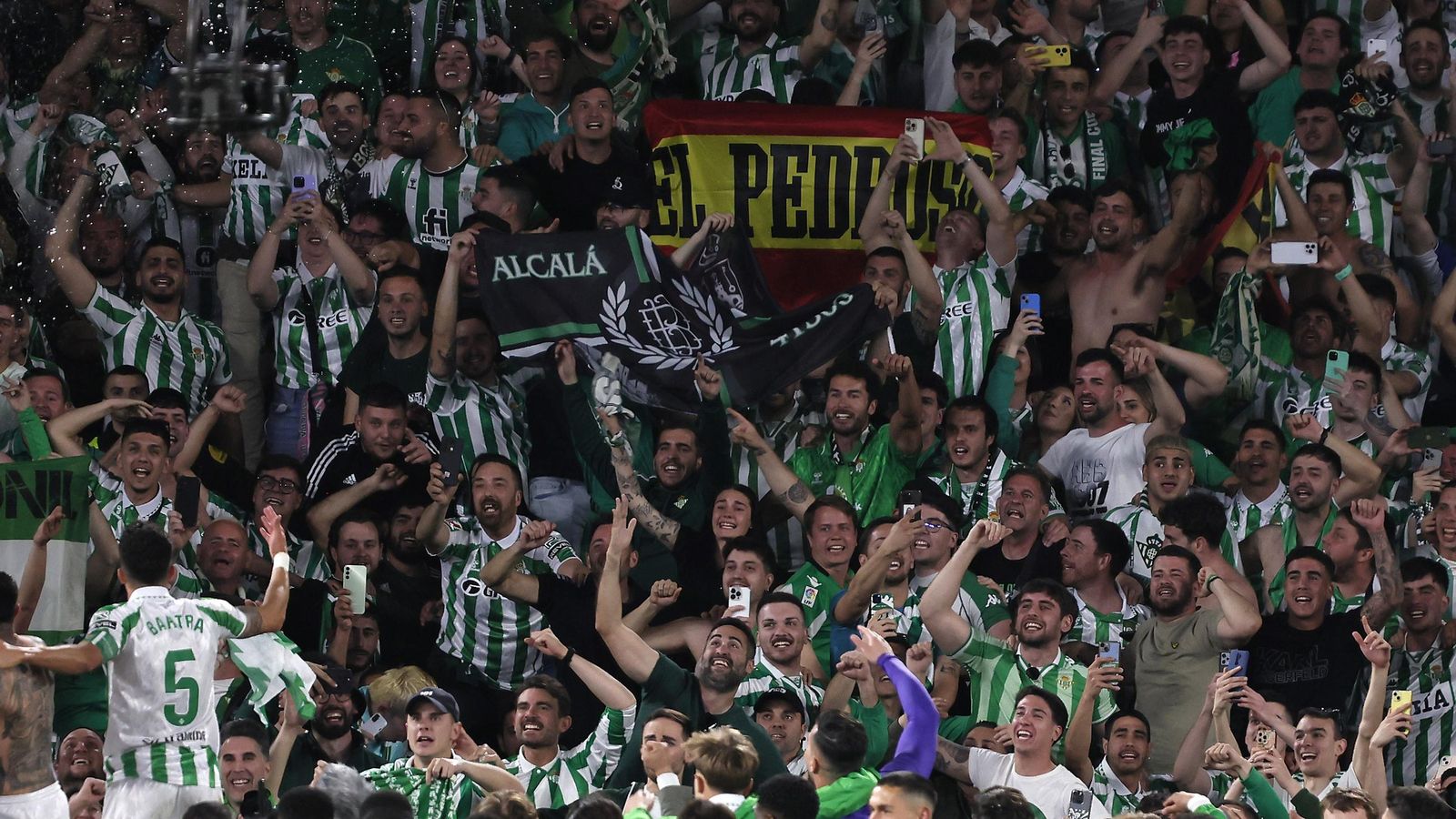 Las imágenes del Betis - Sevilla