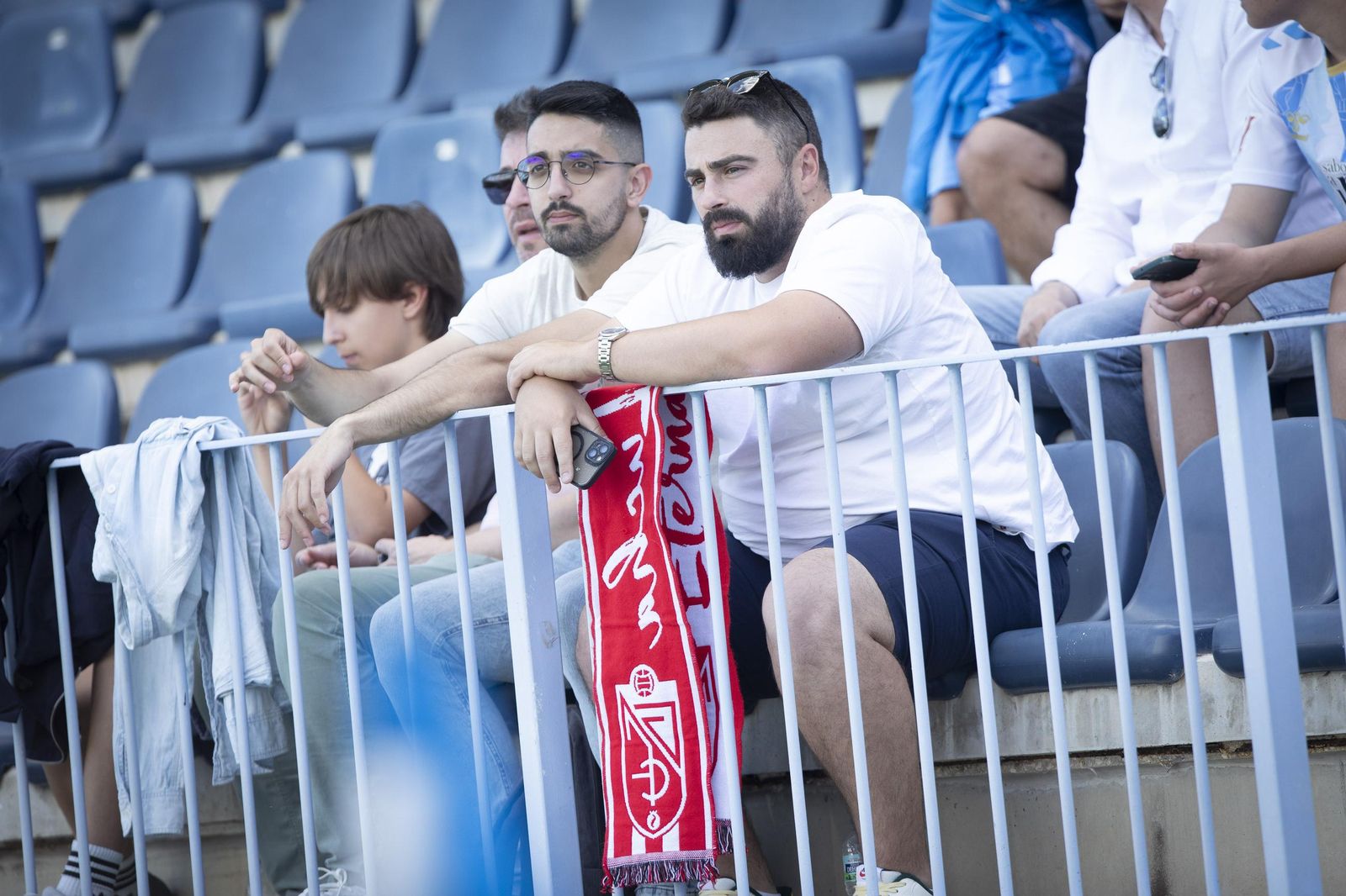 Las imágenes del partido entre el Málaga y el Granada CF