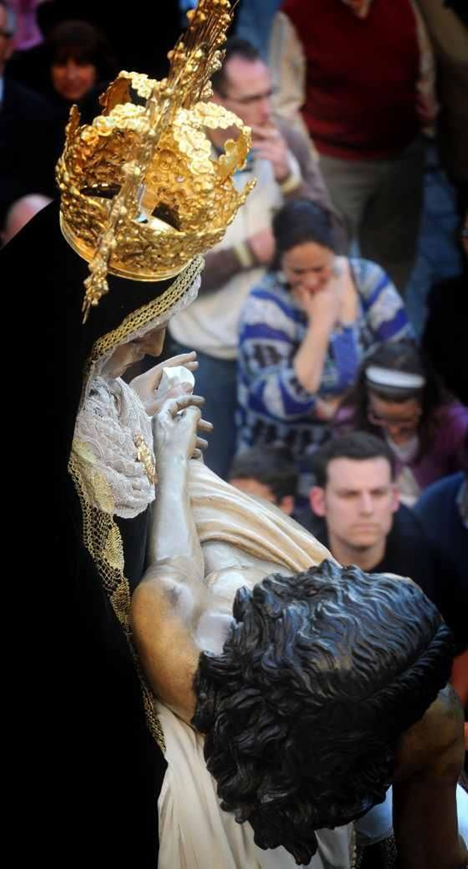 Detalle de la Virgen.

Foto: Manuel Aranda