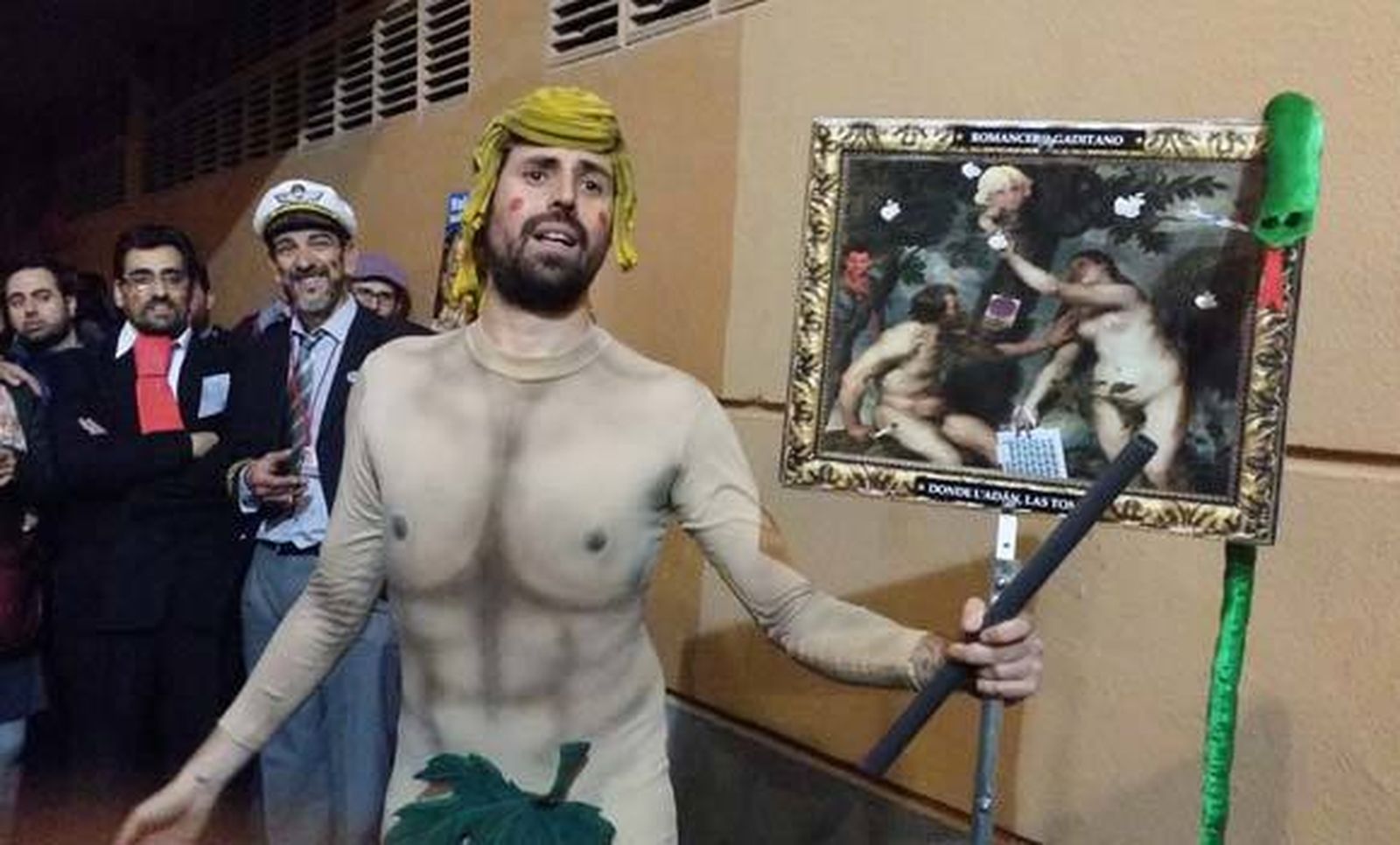 Donde l'Adán las toman.