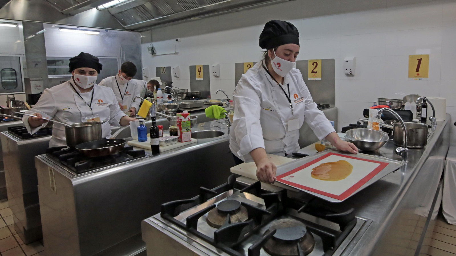 Final de la VI edición del concurso gastronómico Vinagre de Jerez