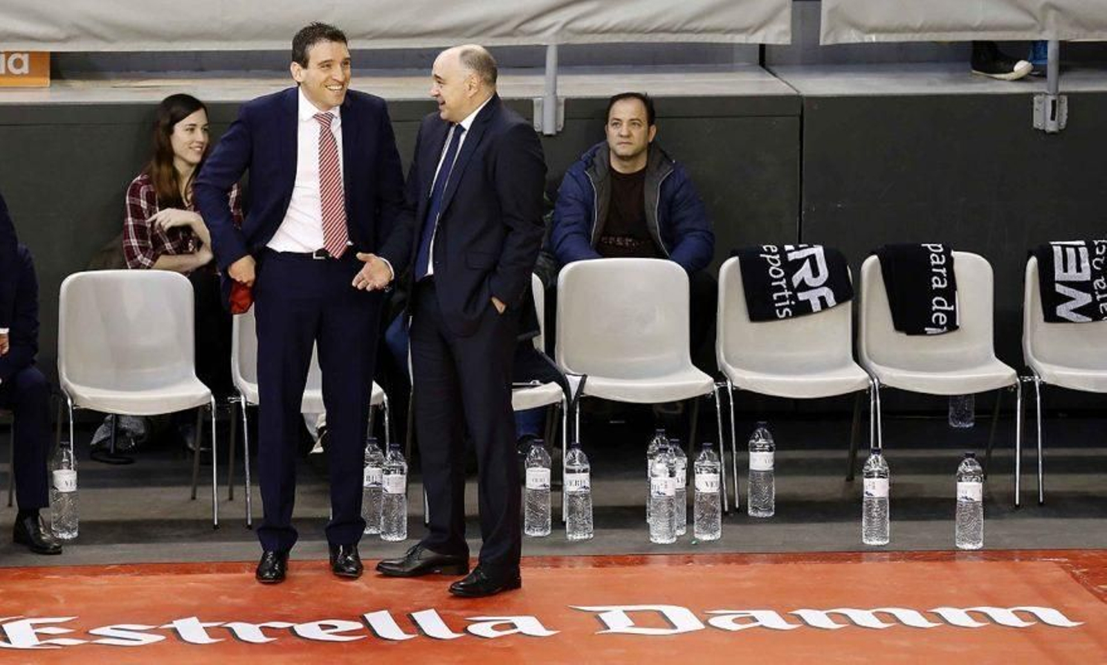 Ibon Navarro y Pablo Laso.